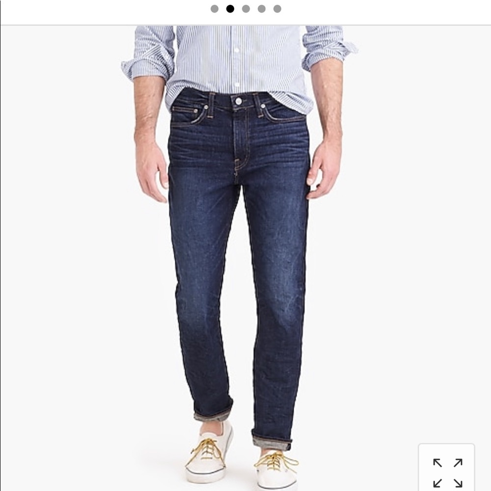 484 Slim-fit Stretch on Demand jean in ink wash 28